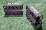 [FREE SHIPPING] Granite 3x3" Power Rack Attachment Upright Adapter 1" to 5/8" Holes