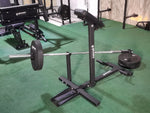 [FREE SHIPPING] Granite Fitness Chest Supported Row Bench & Plate Post Landmine
