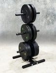 [FREE SHIPPING] Granite Olympic Bumper Plate Tree