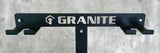[FREE SHIPPING] Granite Fitness "T" Combo Plate & Bar Wall Storage
